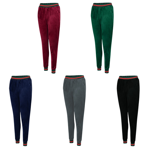 velour jogging bottoms ladies